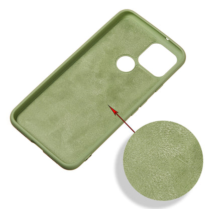 For Google Pixel 4a 5G/Pixel 5XL Shockproof Anti-scratch Anti-dust Liquid Silicone Phone Cover Phone Case