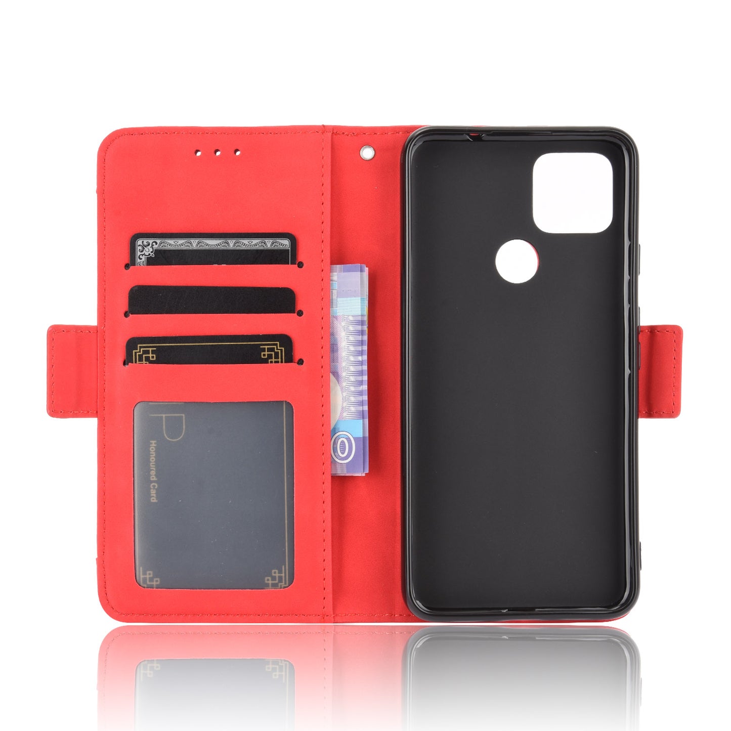 Multi-slot Leather Case Wallet Stand Cover Protector for Google Pixel 4a 5G