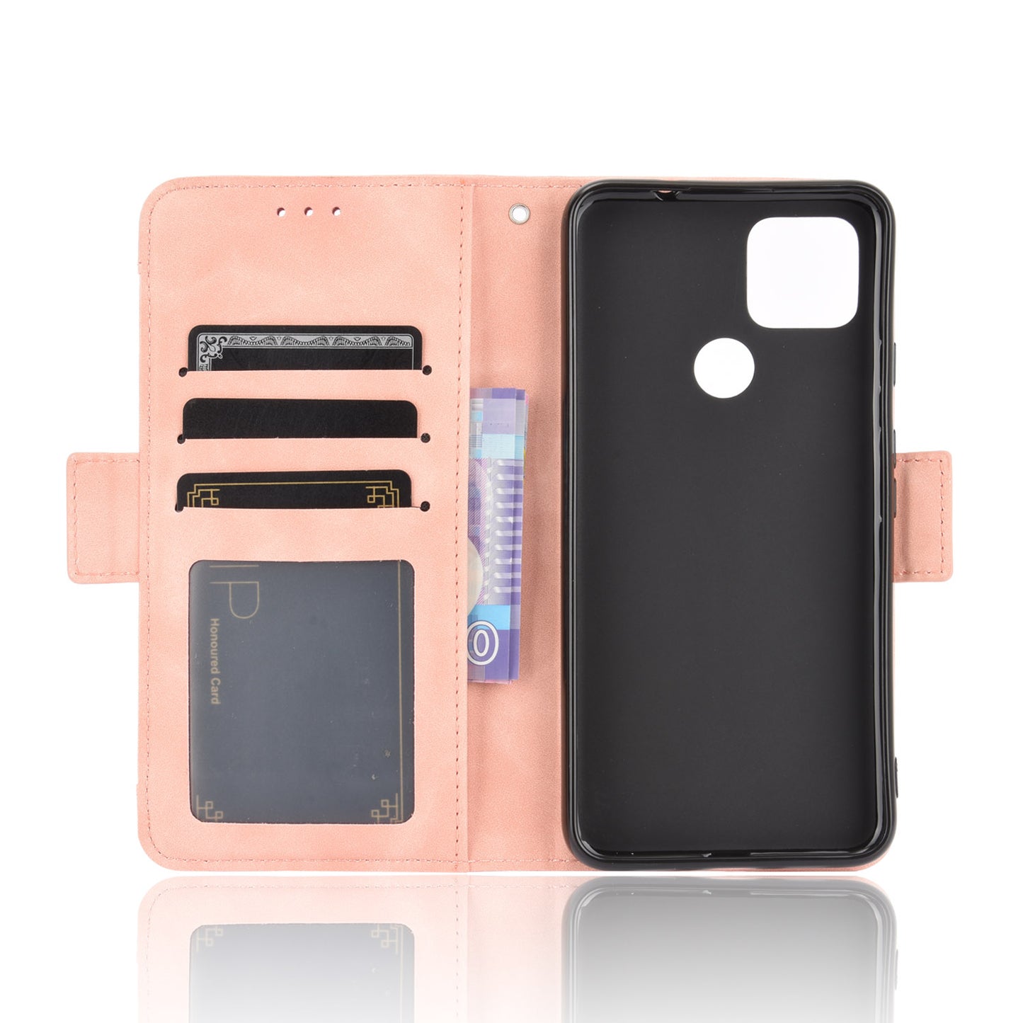 Multi-slot Leather Case Wallet Stand Cover Protector for Google Pixel 4a 5G