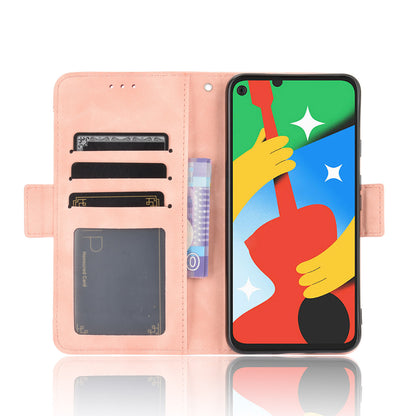 Multi-slot Leather Case Wallet Stand Cover Protector for Google Pixel 4a 5G
