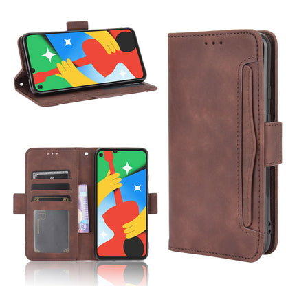 Multi-slot Leather Case Wallet Stand Cover Protector for Google Pixel 4a 5G