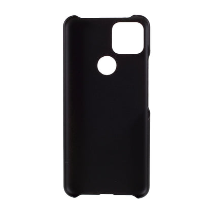 Rubberized Hard Plastic Phone Case for Google Pixel 5a