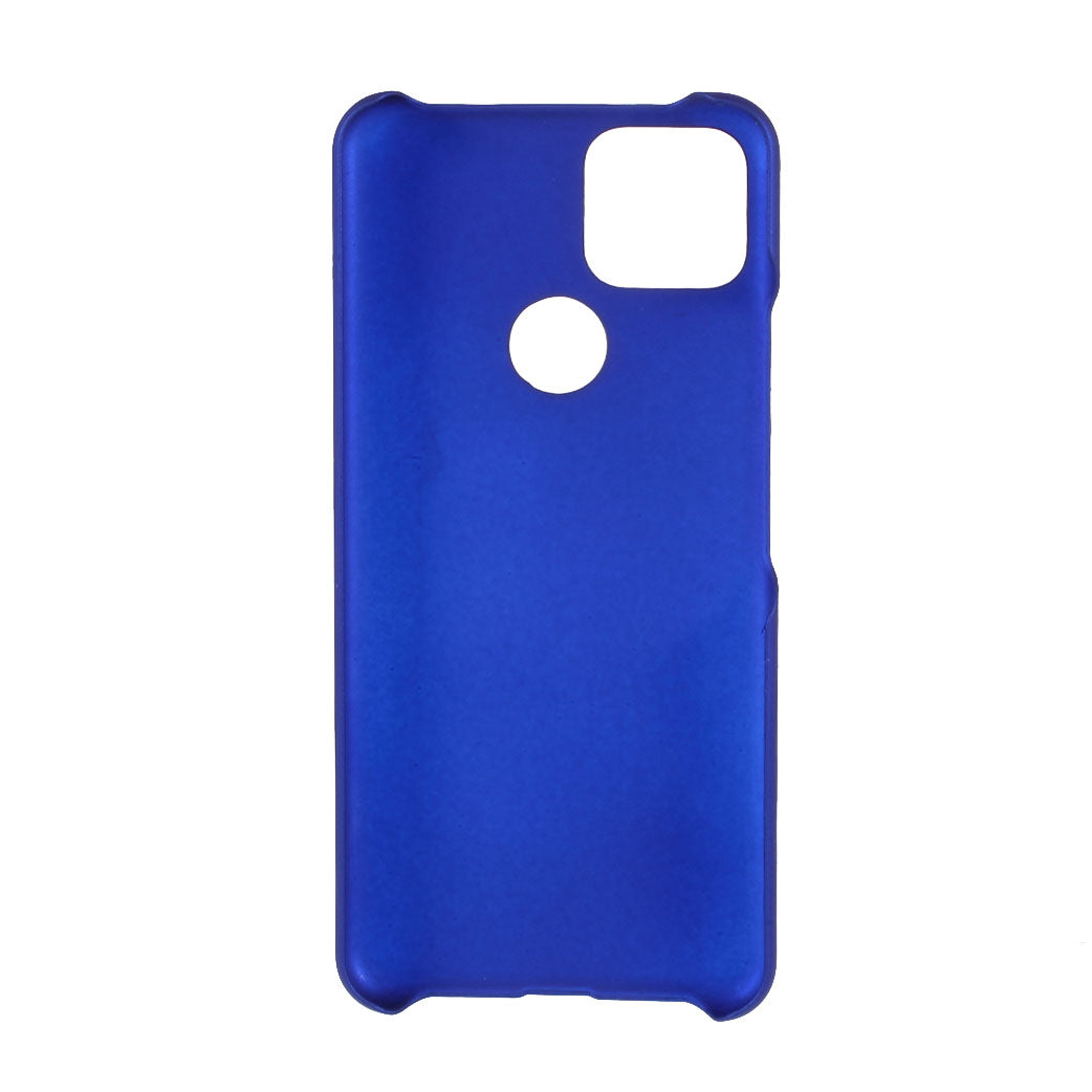 Rubberized Hard Plastic Phone Case for Google Pixel 5a