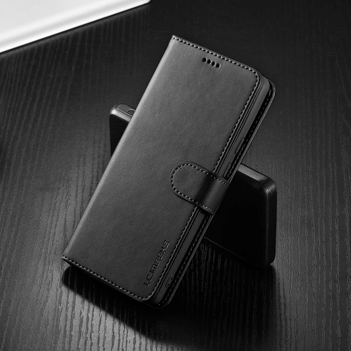 LC.IMEEKE PU Leather Wallet Stand Flip Shockproof Protective Cover for Google Pixel 6