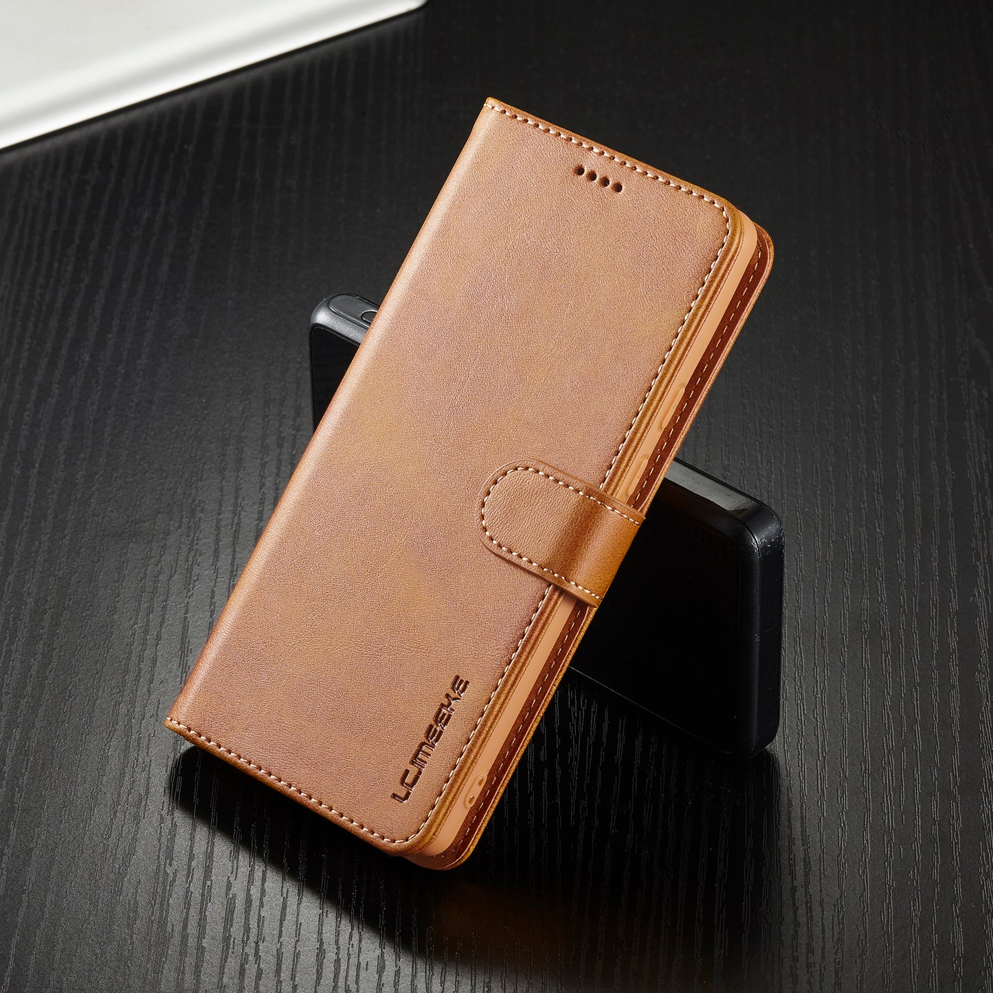 LC.IMEEKE PU Leather Wallet Stand Flip Shockproof Protective Cover for Google Pixel 6