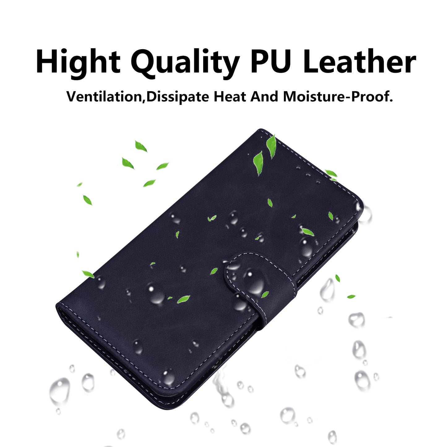 Solid Color Phone Cover Scratch-resistant Premium PU Leather Wallet Design Flip Case with Stand for Google Pixel 6 Pro