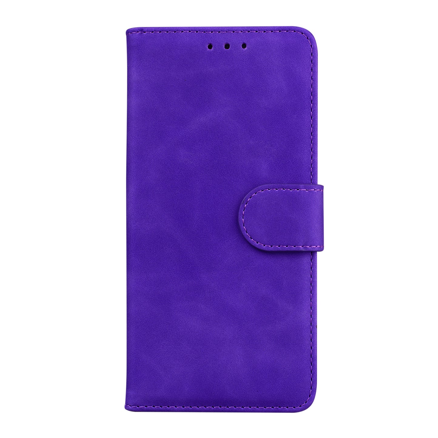 Solid Color Phone Cover Scratch-resistant Premium PU Leather Wallet Design Flip Case with Stand for Google Pixel 6 Pro