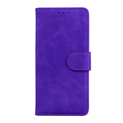 Solid Color Phone Cover Scratch-resistant Premium PU Leather Wallet Design Flip Case with Stand for Google Pixel 6 Pro