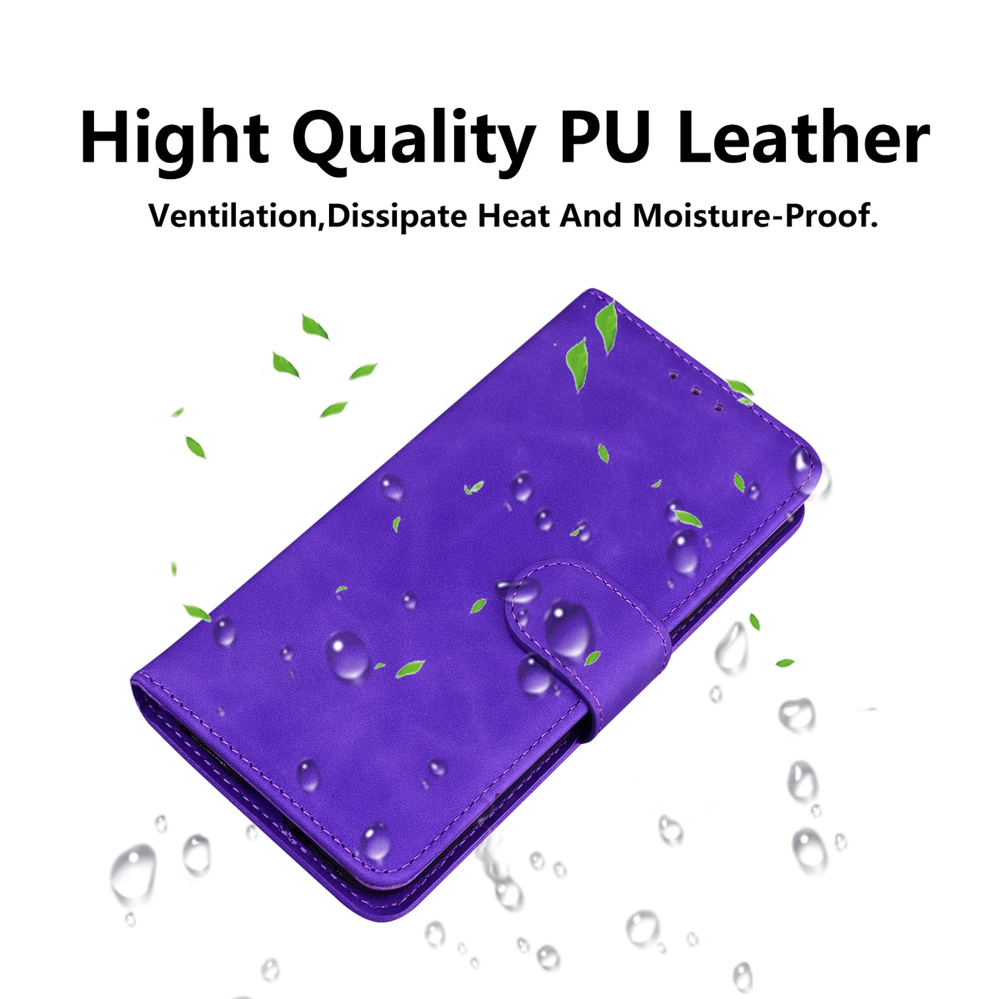 Solid Color Phone Cover Scratch-resistant Premium PU Leather Wallet Design Flip Case with Stand for Google Pixel 6 Pro
