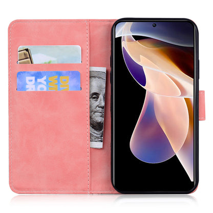 Solid Color Phone Cover Scratch-resistant Premium PU Leather Wallet Design Flip Case with Stand for Google Pixel 6 Pro