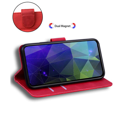 Solid Color Phone Cover Scratch-resistant Premium PU Leather Wallet Design Flip Case with Stand for Google Pixel 6 Pro