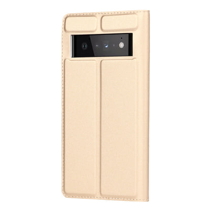 PU Leather Card Holder Design Light Slim Protective Phone Case with Stand for Google Pixel 6 Pro