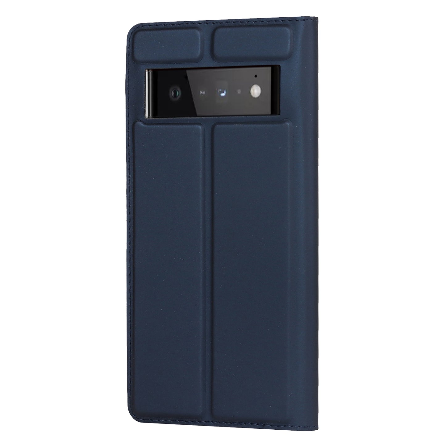 PU Leather Card Holder Design Light Slim Protective Phone Case with Stand for Google Pixel 6 Pro
