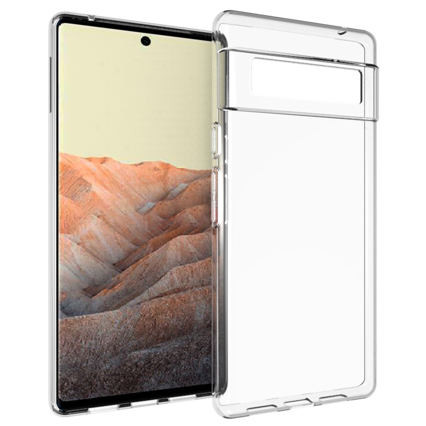 10Pcs/Pack Scratch-resistant TPU Smartphone Protection Case Inner Watermark-Free Phone Shell for Google Pixel 6 Pro