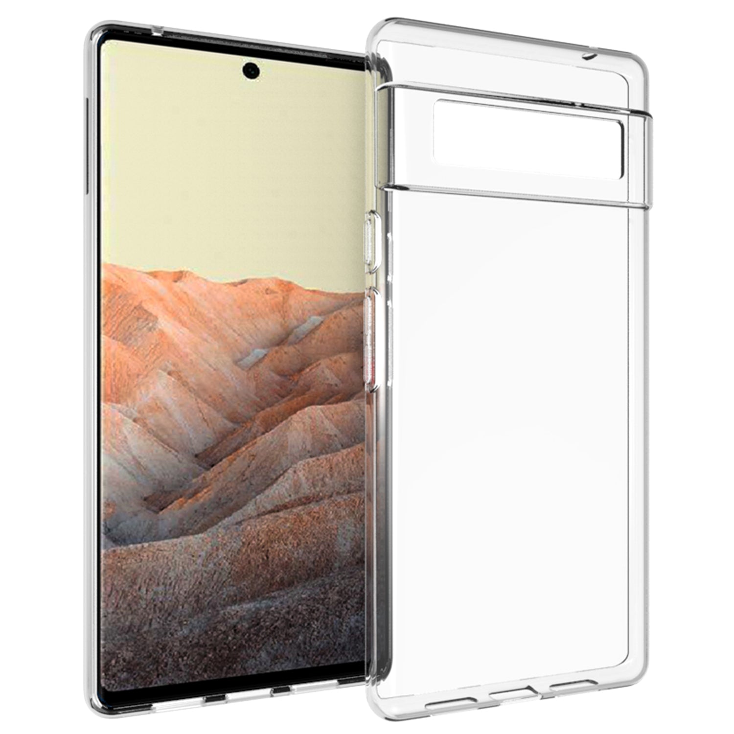 10Pcs/Pack Scratch-resistant TPU Smartphone Protection Case Inner Watermark-Free Phone Shell for Google Pixel 6 Pro