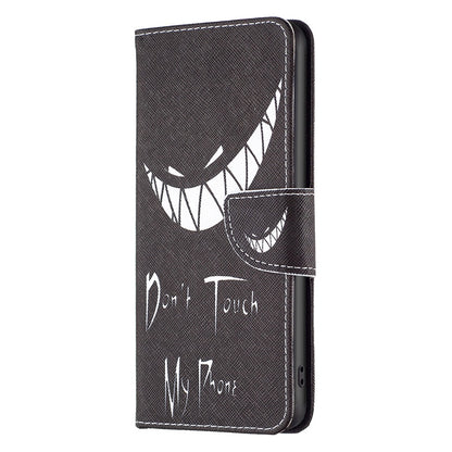 BF Pattern Printing Leather Series-1 for Google Pixel 7 PU Leather Wallet Phone Case Magnetic Clasp Imprinted Pattern Stand Protective Cover