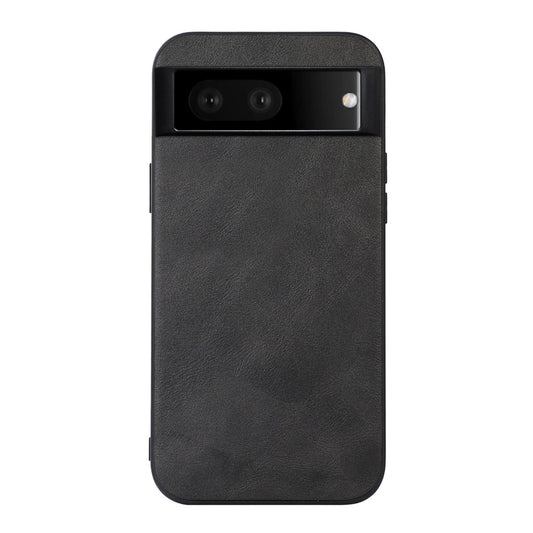 Textured PU Leather Coated Hybrid Case for Google Pixel 7, Slim Light Phone Back Cover Drop Protection Accessory