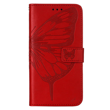 YB Imprinting Flower Series-4 for Google Pixel 7 Imprinting Butterfly Flower Case Wallet Stand Shockproof PU Leather Cover Inner TPU Shell