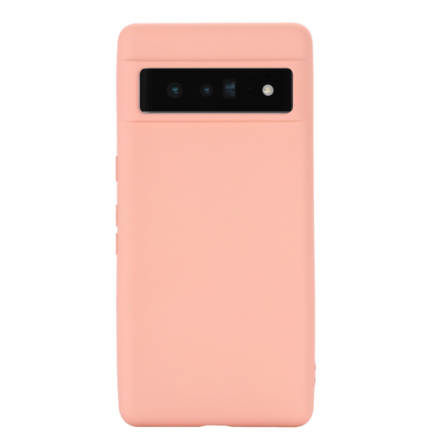 For Google Pixel 7 Pro Liquid Silicone Case Soft Microfiber Lining Shockproof Drop Protection Cover with Strap