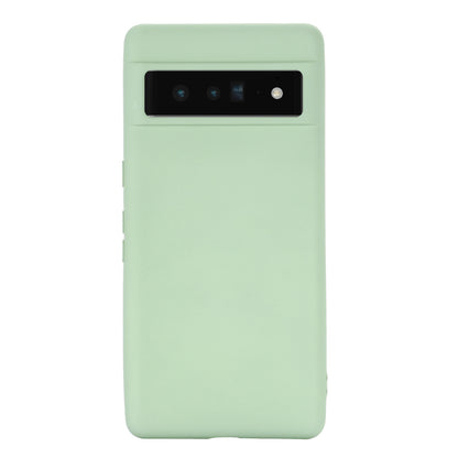 For Google Pixel 7 Pro Liquid Silicone Case Soft Microfiber Lining Shockproof Drop Protection Cover with Strap
