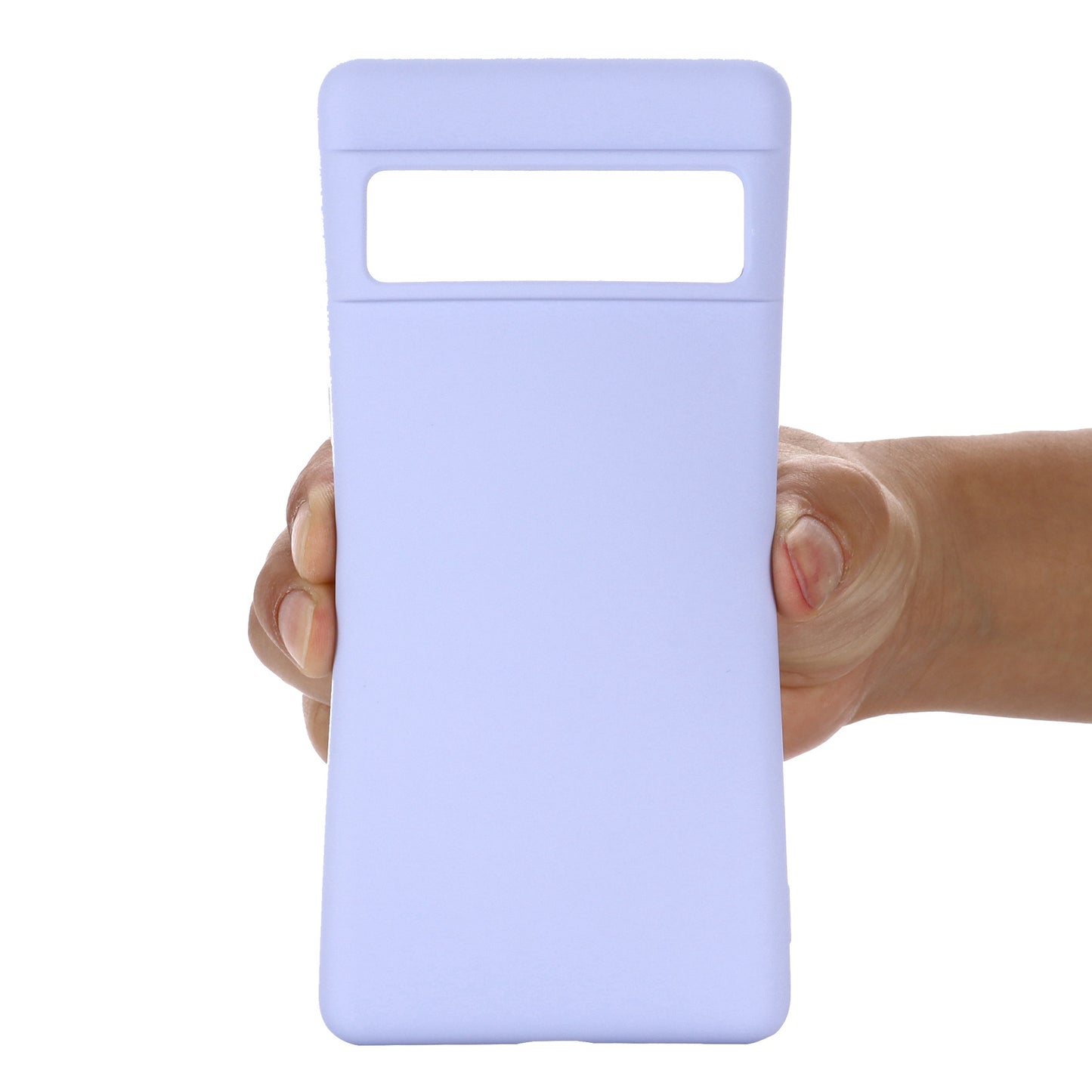 For Google Pixel 7 Pro Liquid Silicone Case Soft Microfiber Lining Shockproof Drop Protection Cover with Strap