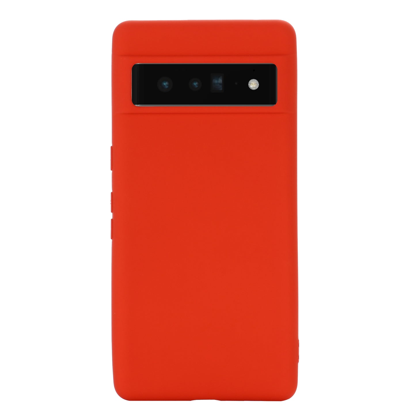 For Google Pixel 7 Pro Liquid Silicone Case Soft Microfiber Lining Shockproof Drop Protection Cover with Strap