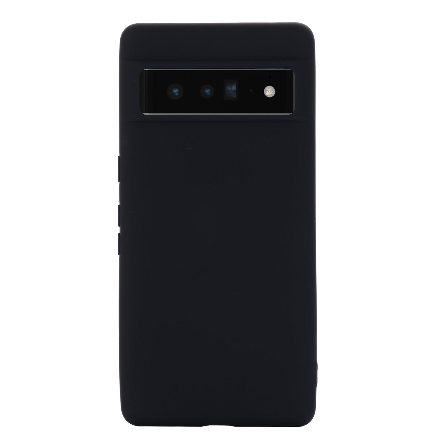 For Google Pixel 7 Pro Liquid Silicone Case Soft Microfiber Lining Shockproof Drop Protection Cover with Strap