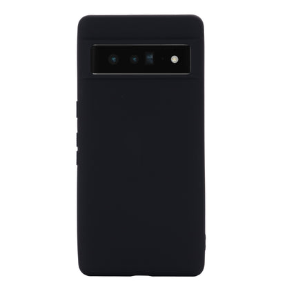 For Google Pixel 7 Pro Liquid Silicone Case Soft Microfiber Lining Shockproof Drop Protection Cover with Strap