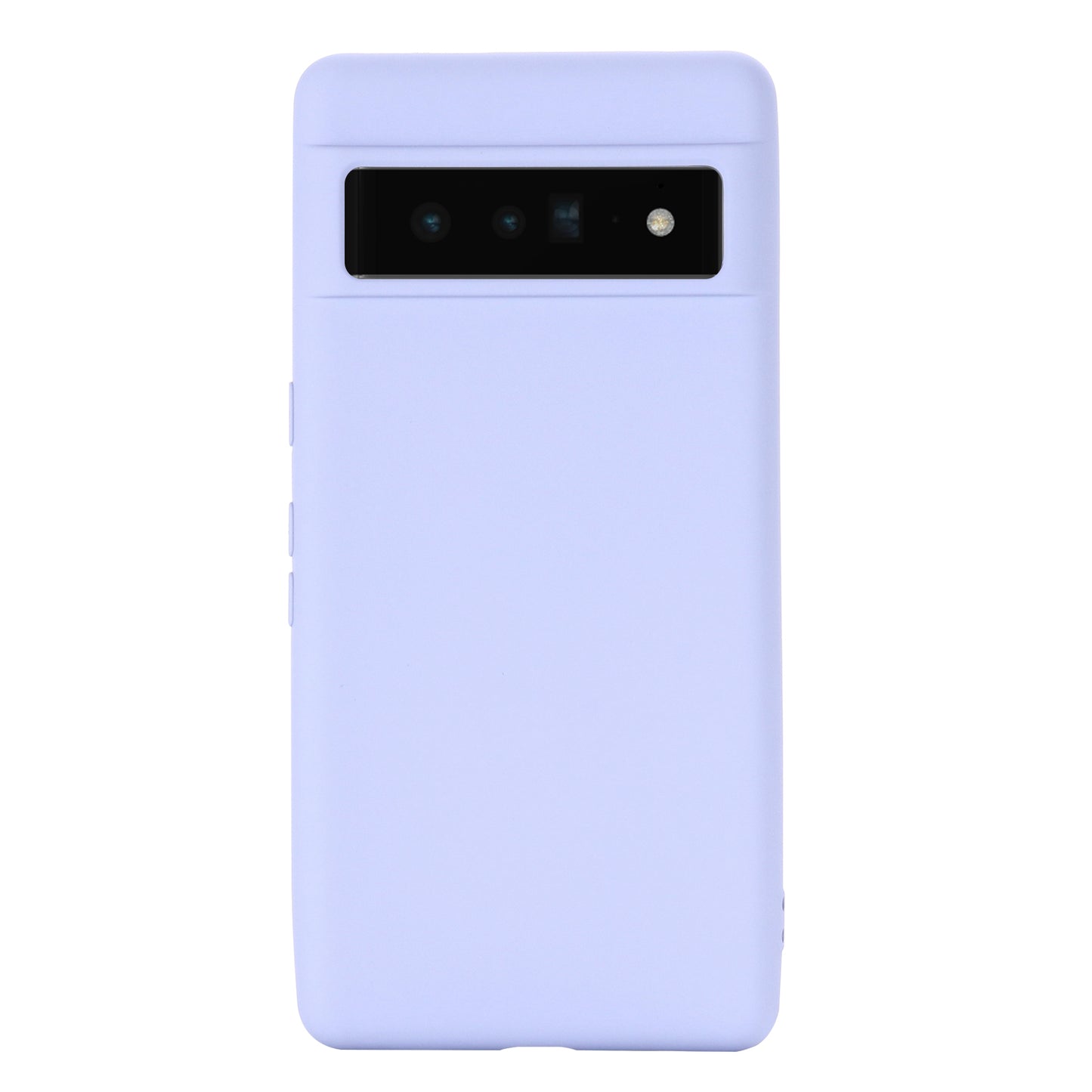 For Google Pixel 7 Liquid Silicone Case Soft Microfiber Lining Scratch-resistant Precise Cut-outs Shell with Strap