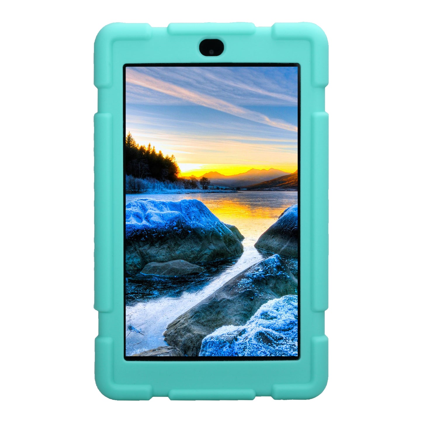 Soft Silicone Protective Shell Case for Amazon Fire 7 2017