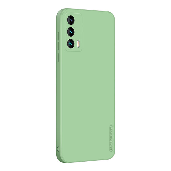 PINWUYO Soft Silicone Cover for Meizu 18 / 18S, Precise Cutouts Smooth Texture Shockproof Protective Phone Case