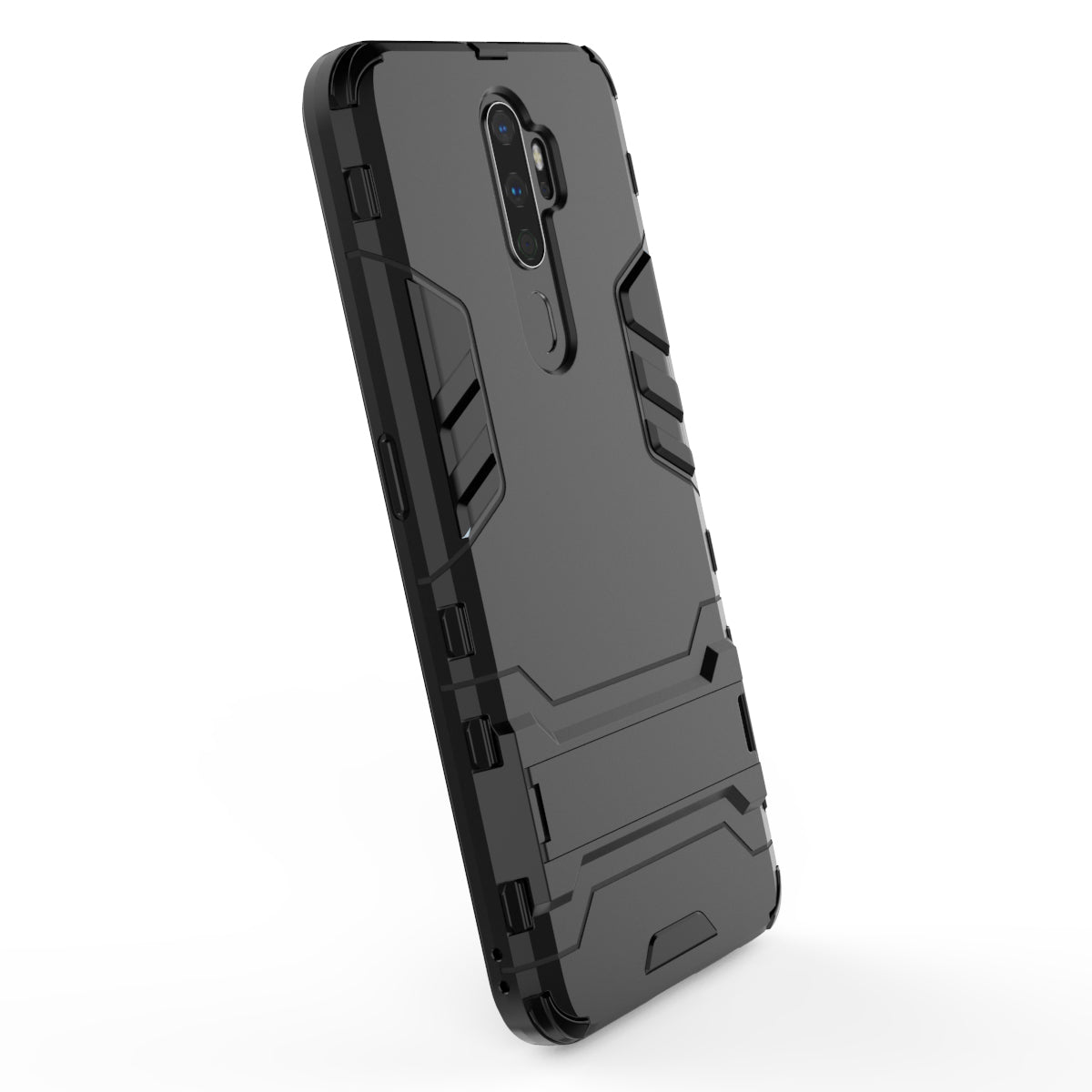 2-in-1 Plastic + TPU Combo Shell with Kickstand for OPPO A9 (2020)/A11x