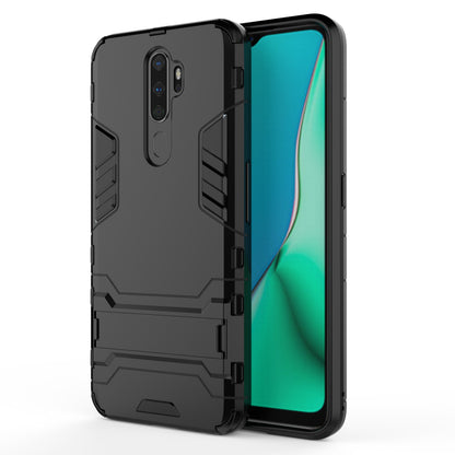 2-in-1 Plastic + TPU Combo Shell with Kickstand for OPPO A9 (2020)/A11x