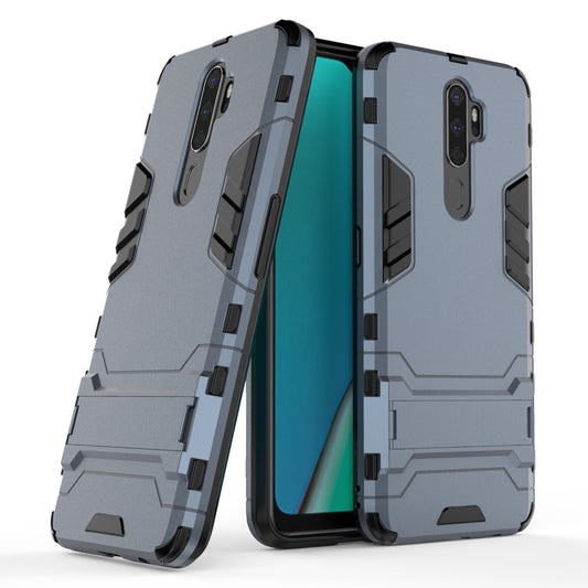 2-in-1 Plastic + TPU Combo Shell with Kickstand for OPPO A9 (2020)/A11x