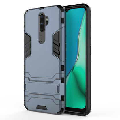 2-in-1 Plastic + TPU Combo Shell with Kickstand for OPPO A9 (2020)/A11x