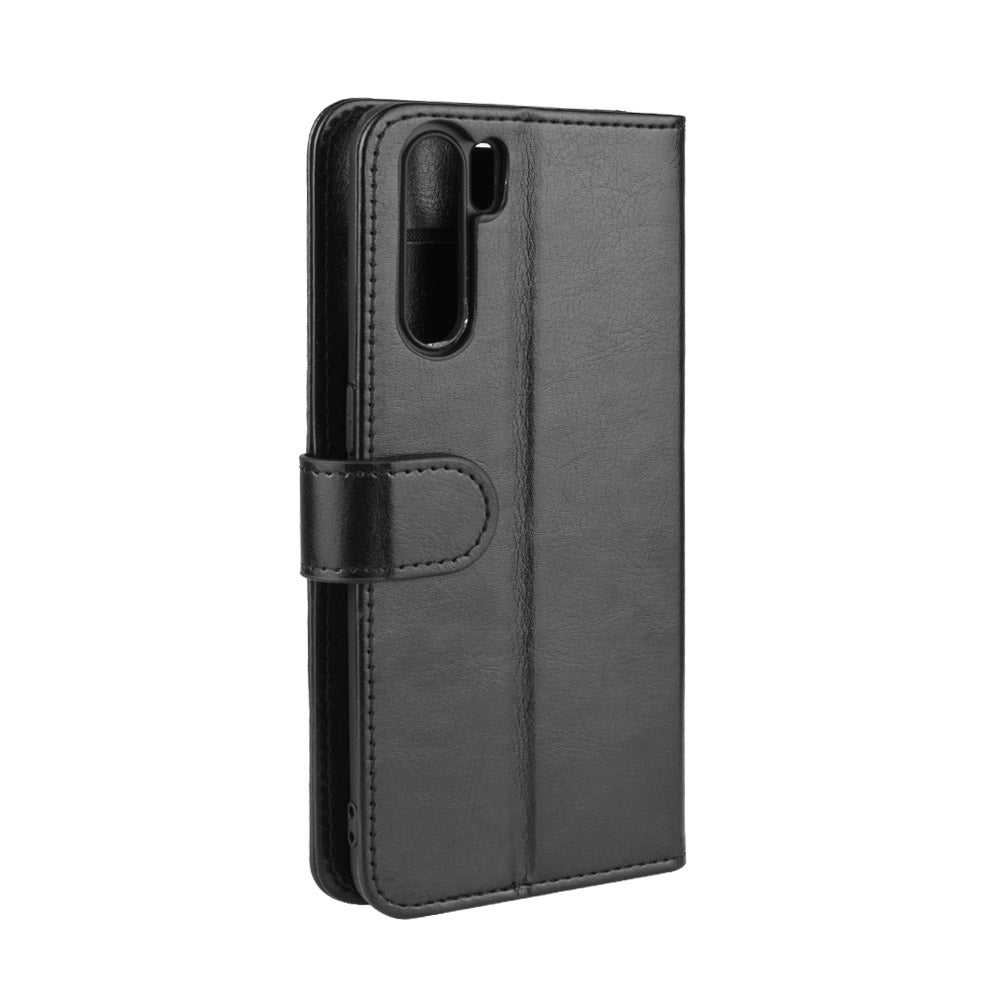 Crazy Horse Wallet Leather Magnetic Phone Cover for OPPO A91 / F15
