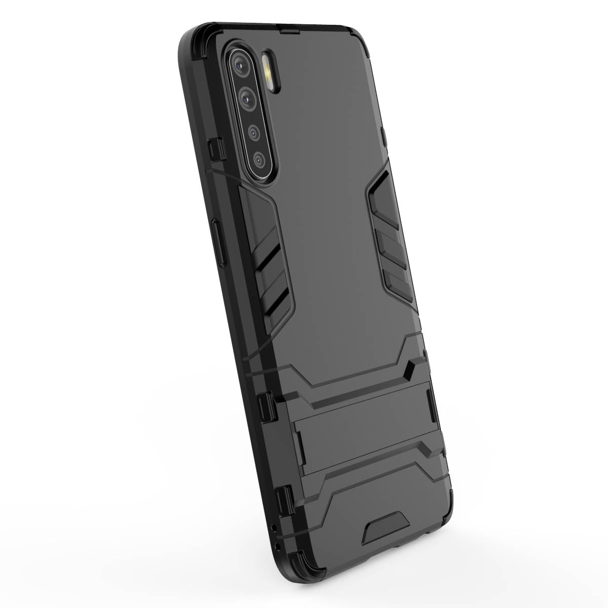 Cool Guard Hybrid PC + TPU Mobile Shell with Kickstand for OPPO A91/F15