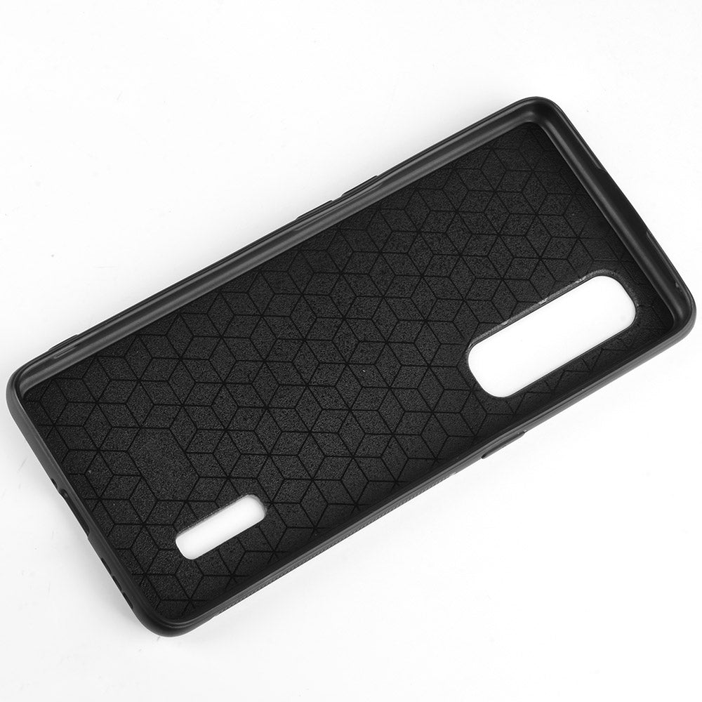 PU Leather Coated PC + TPU Hybrid Mobile Cover for Oppo Find X2 Pro