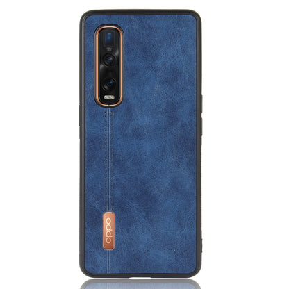 PU Leather Coated PC + TPU Hybrid Mobile Cover for Oppo Find X2 Pro