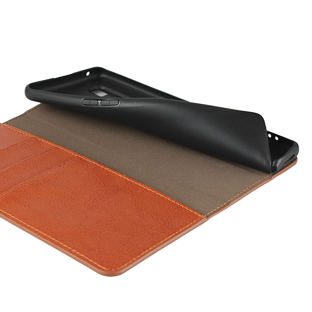 Crazy Horse Genuine Leather Wallet Stand Case for OPPO Find X2 Pro