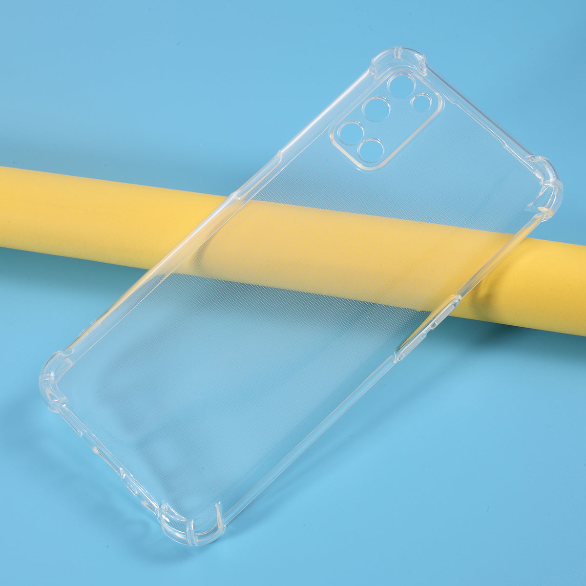 Transparent Anti-drop TPU Phone Case for OPPO A52/A92/A72