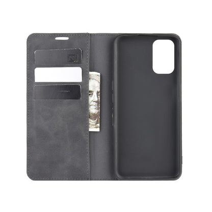 Silky Touch Stylish Auto-absorbed Flip Leather Wallet Stand Case for Oppo A52/A92/A72