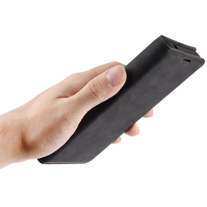 Silky Touch Stylish Auto-absorbed Flip Leather Wallet Stand Case for Oppo A52/A92/A72