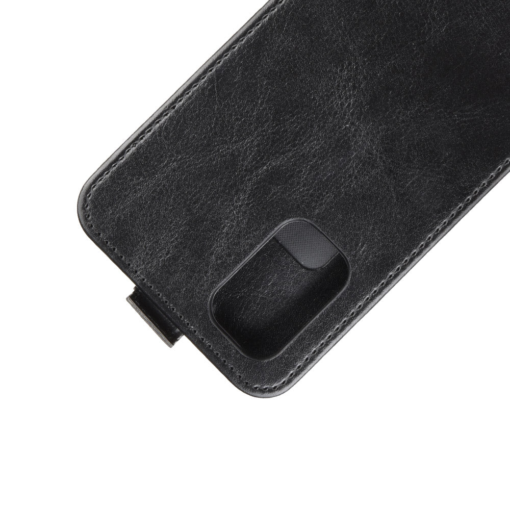 Crazy Horse Vertical Cool Leather Shell with Card Slot for Oppo A52/A92/A72