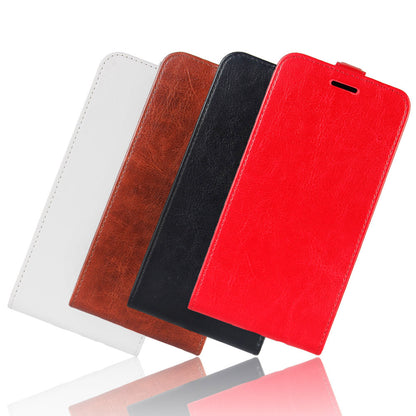 Crazy Horse Vertical Cool Leather Shell with Card Slot for Oppo A52/A92/A72