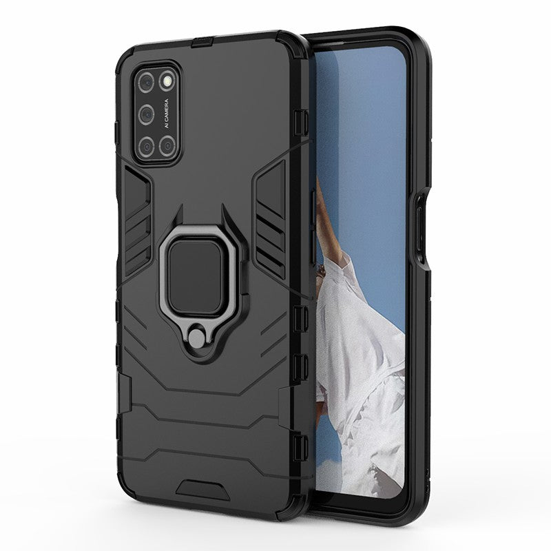 Ring Holder Kickstand PC + TPU Shell for Oppo A52/A72/A92