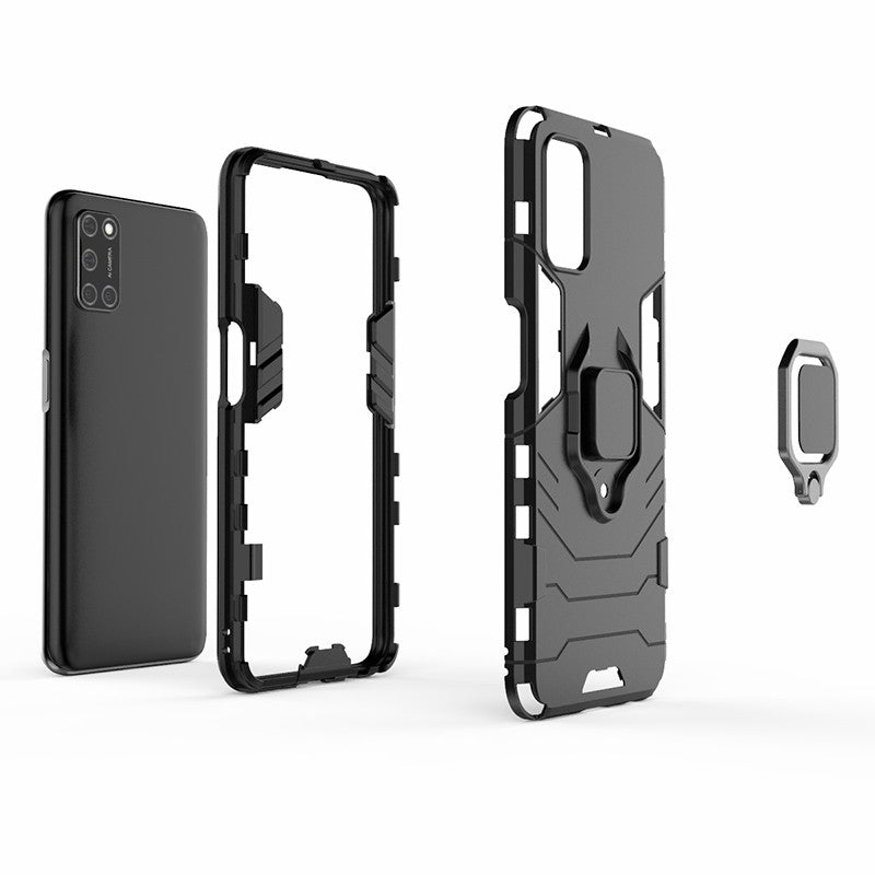 Ring Holder Kickstand PC + TPU Shell for Oppo A52/A72/A92