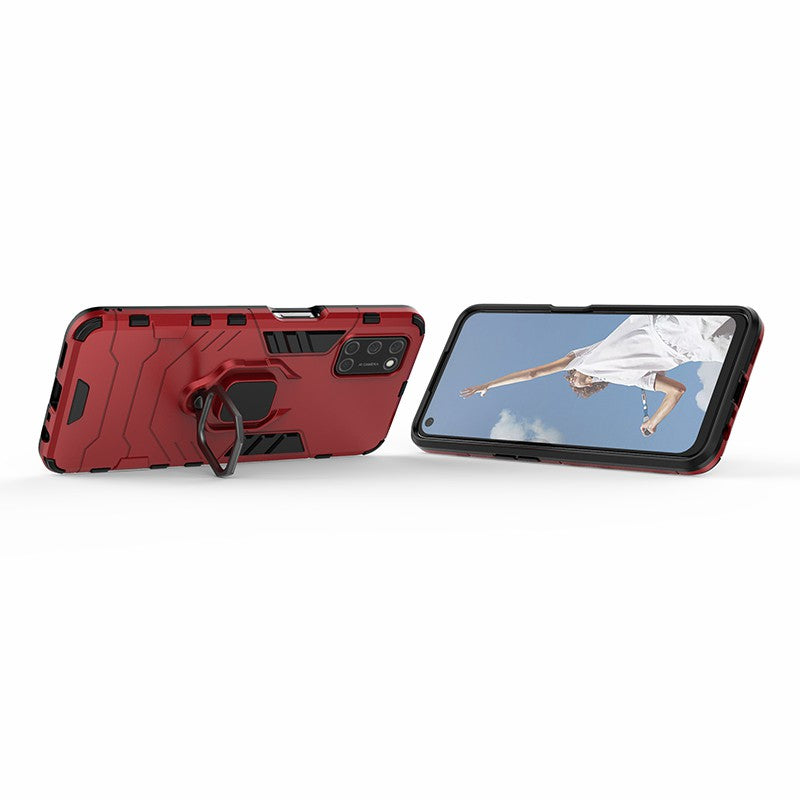 Ring Holder Kickstand PC + TPU Shell for Oppo A52/A72/A92