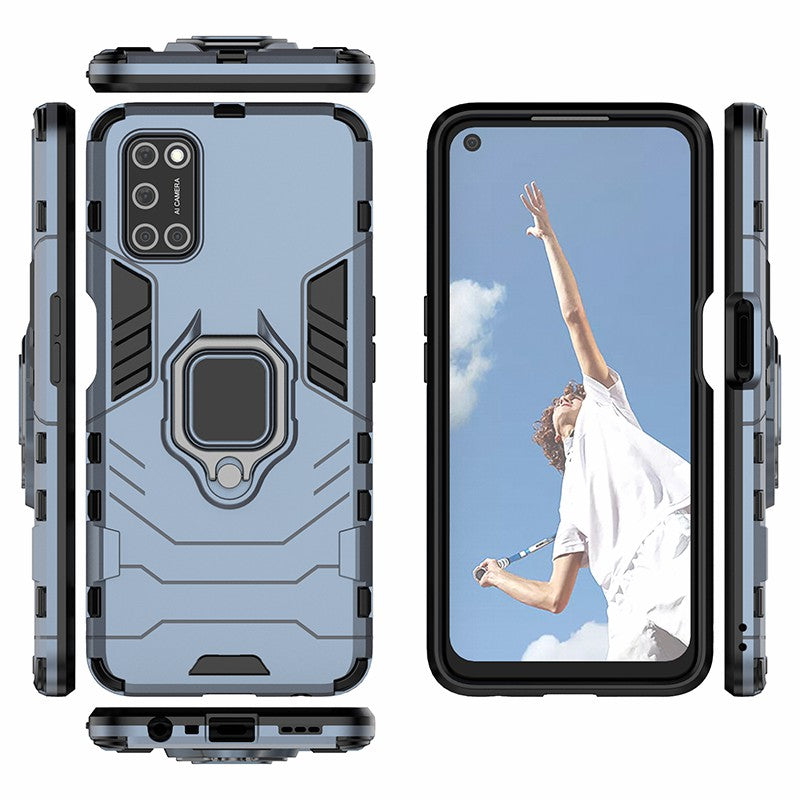 Ring Holder Kickstand PC + TPU Shell for Oppo A52/A72/A92