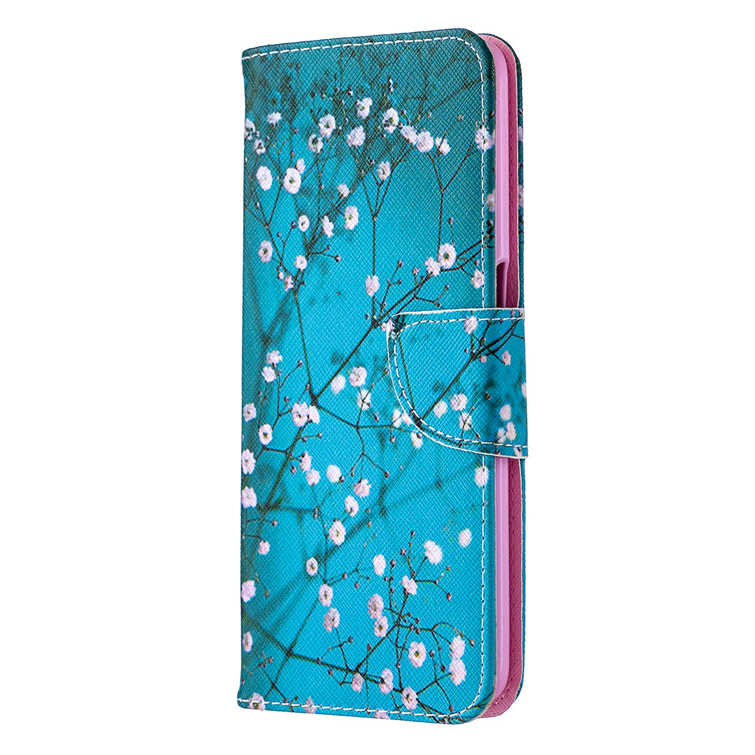 Pattern Printing Leather Wallet Case for OPPO A72/A52/A92